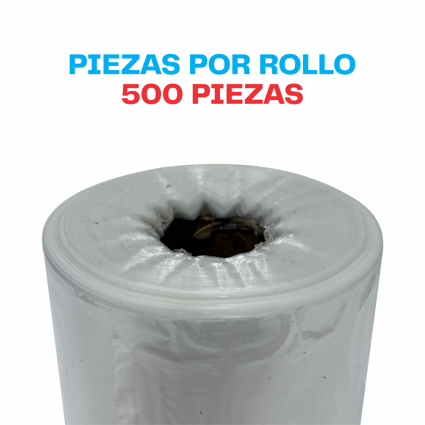 10x20cm Bolsa en rollo transparente