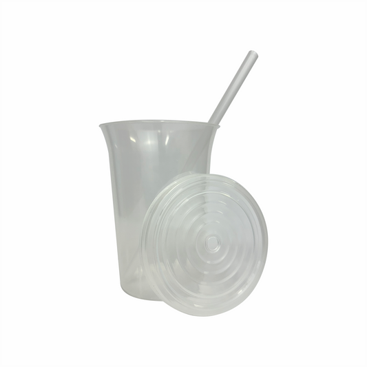 Vaso bachelor 16 oz. transparente