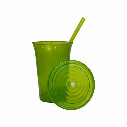 Vaso bachelor 16 oz. verde