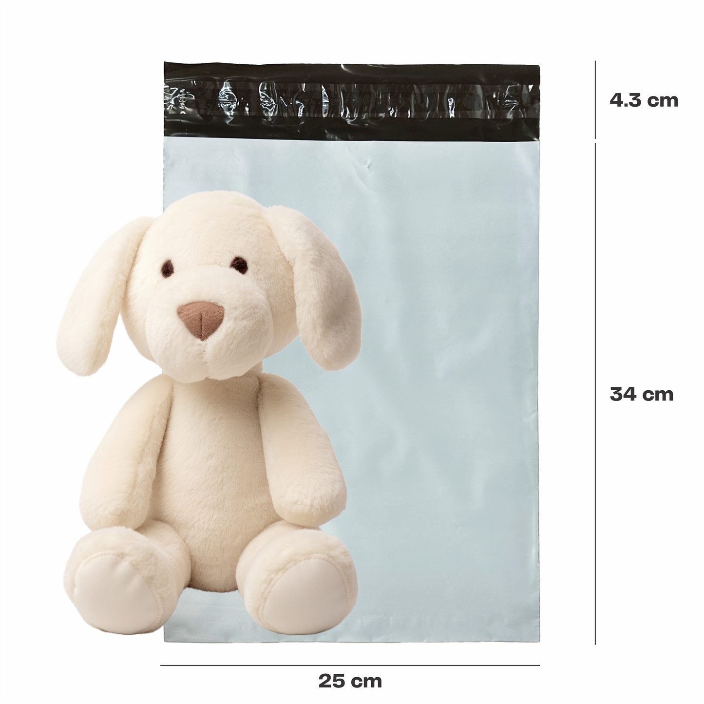 25x34cm Bolsa de envio