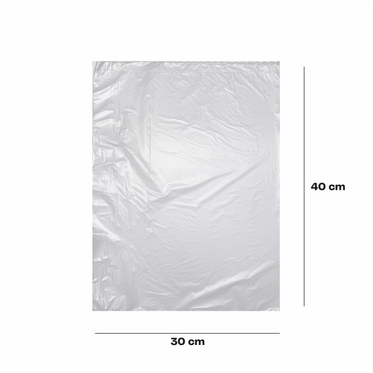 30x40cm Bolsa en rollo transparente