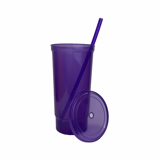 Vaso bachelor 32 oz. morado