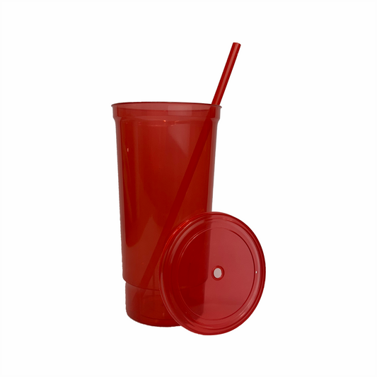 Vaso bachelor 32 oz. rojo