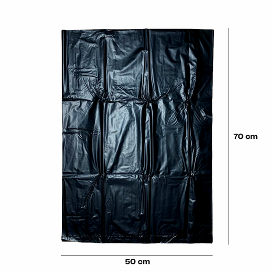 50x70cm Bolsa negra