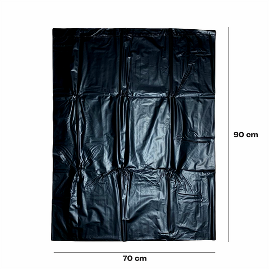 70x90cm Bolsa negra