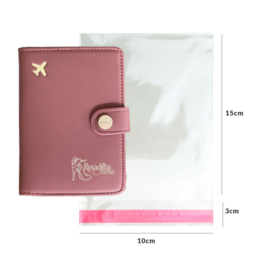 10x15+3cm Bolsa de celofan con adhesivo