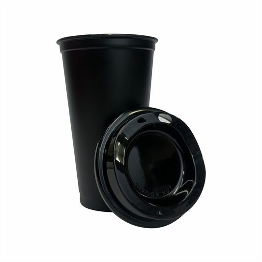 Termo para cafe 16 oz color negro