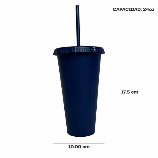 Vaso liberty 24 oz. azul marino