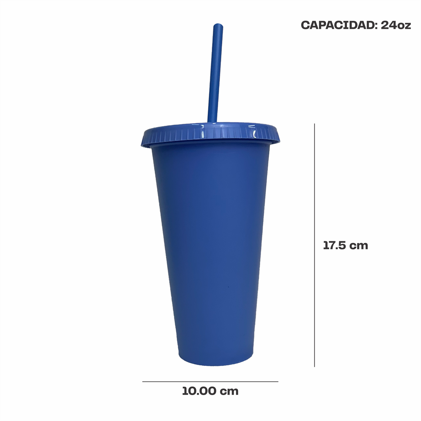 Vaso liberty 24 oz. celeste