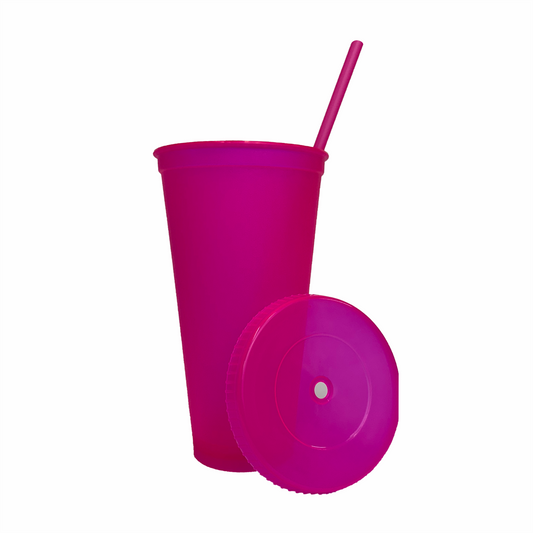 Vaso liberty 24 oz. fucsia