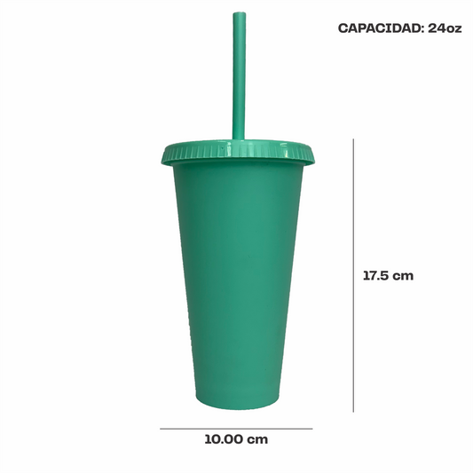 Vaso liberty 24 oz. menta