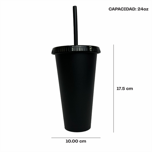 Vaso liberty 24 oz. negro