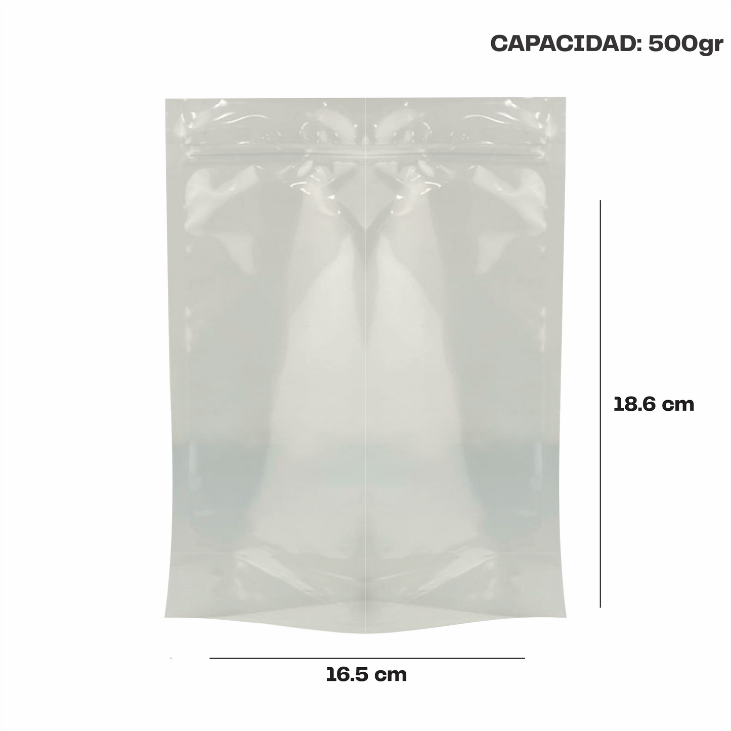 Mediana Transparente (16.5x18.6X9)