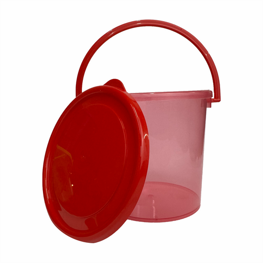 Tinita juguera con tapa 1 Litro roja