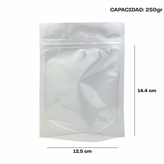 Chica Blanco con Transparente (12.5x14.4x7.75)