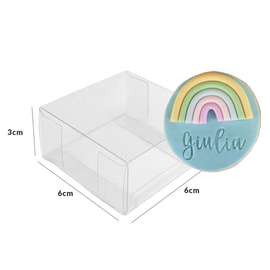 6x6x3cm Caja de mica Mod. J1