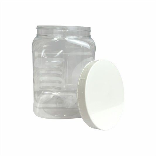 Bote medio galón cuadrado