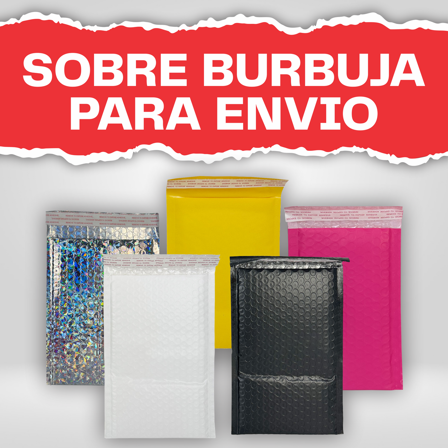 Sobre de envio con burbuja