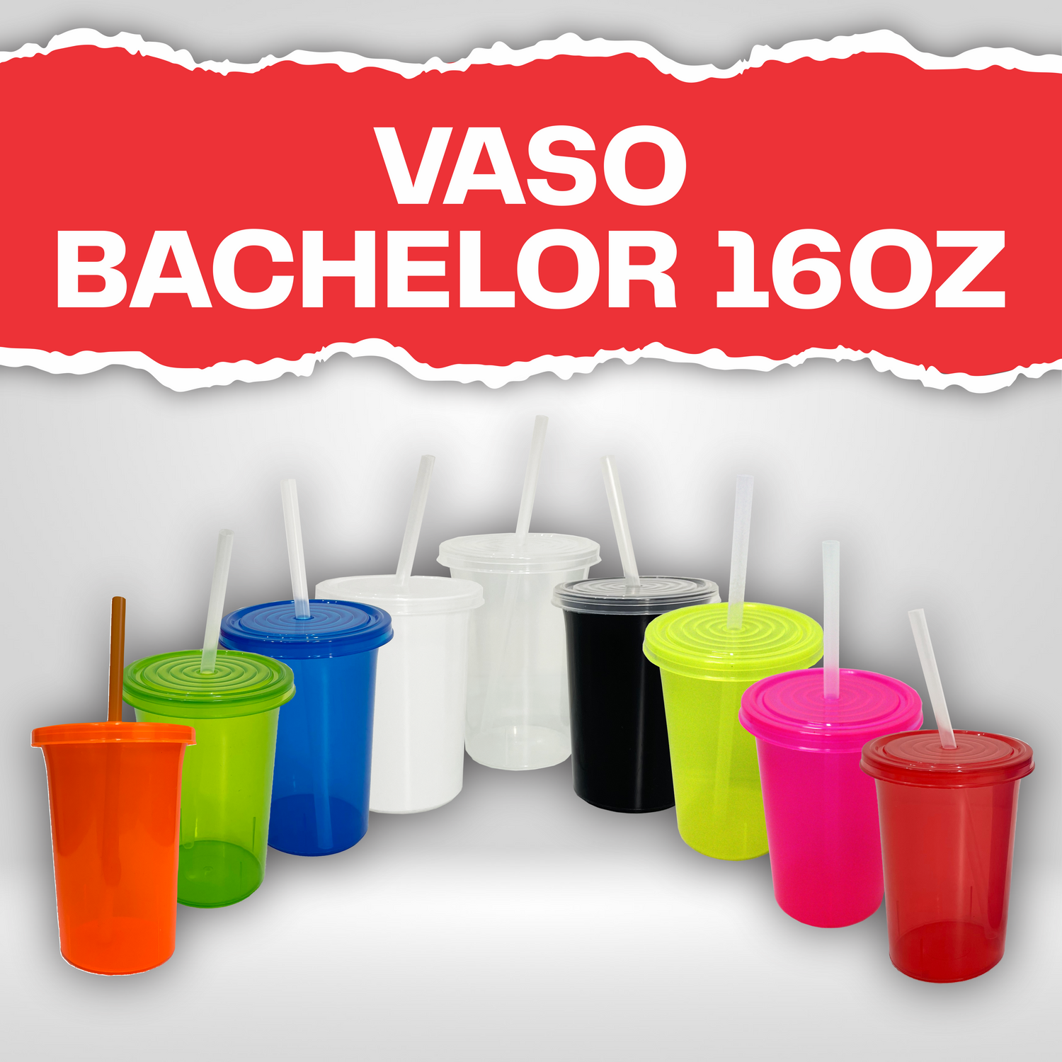 Vaso Bachelor 16oz