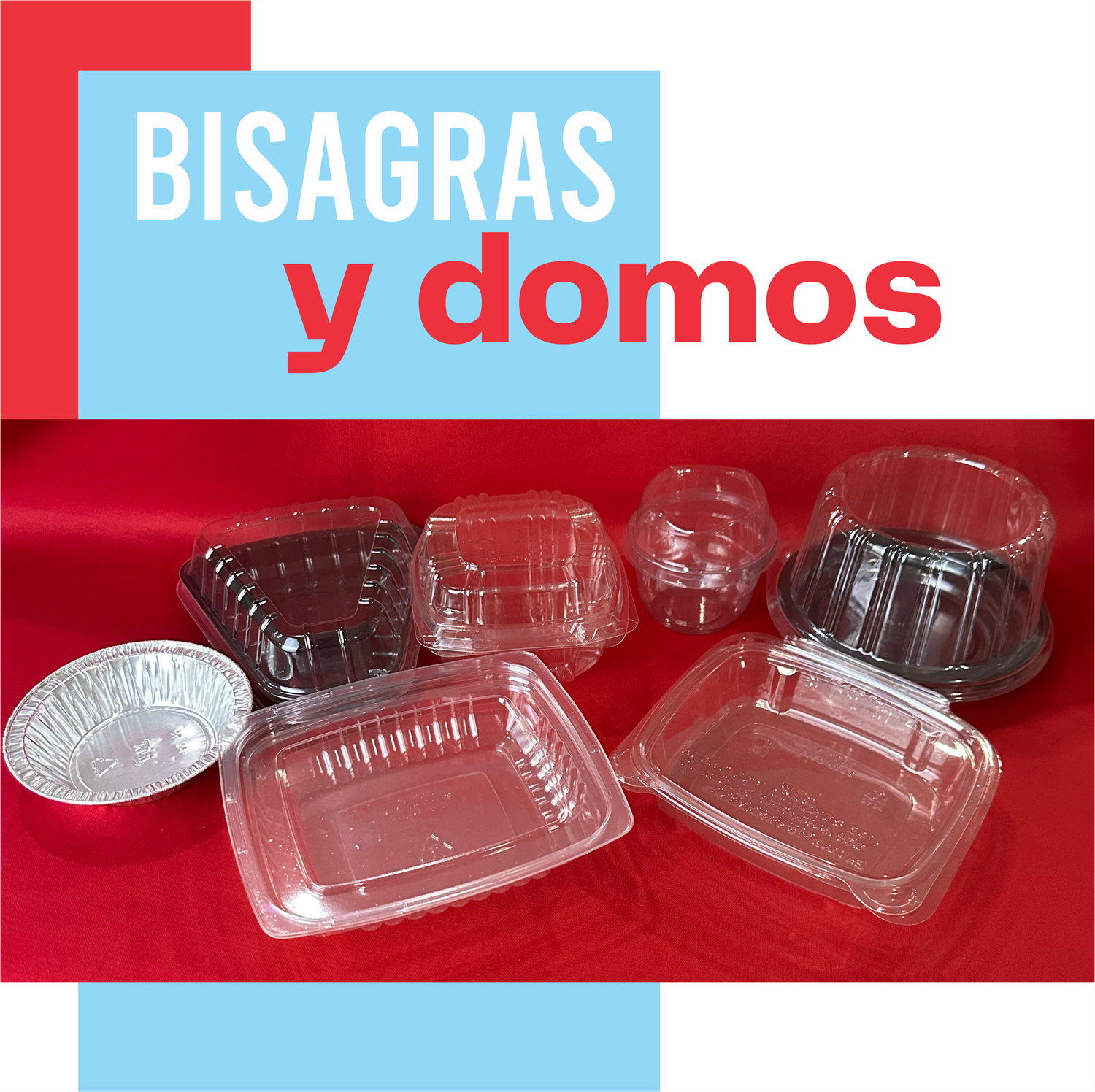 Bisagras y domos
