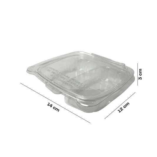 14x12 Bisagra para 8oz con 2 Divisiones Mod. #1412-8TFL-2D
