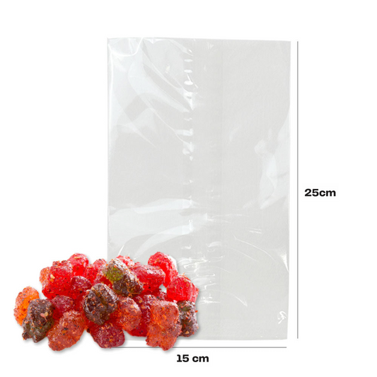 15x25cm Bolsa grado alimenticio