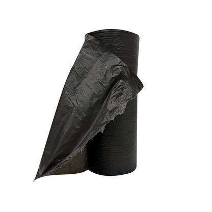 20x30cm Bolsa en rollo negra cal. 60