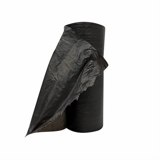 20x30cm Bolsa en rollo negra cal. 60