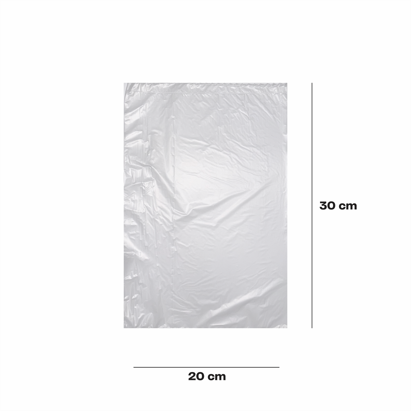 20x30cm Bolsa en rollo transparente