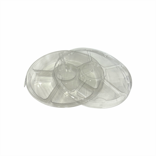 23.5x4 Botanero redondo mde. 5 divisiones cristal