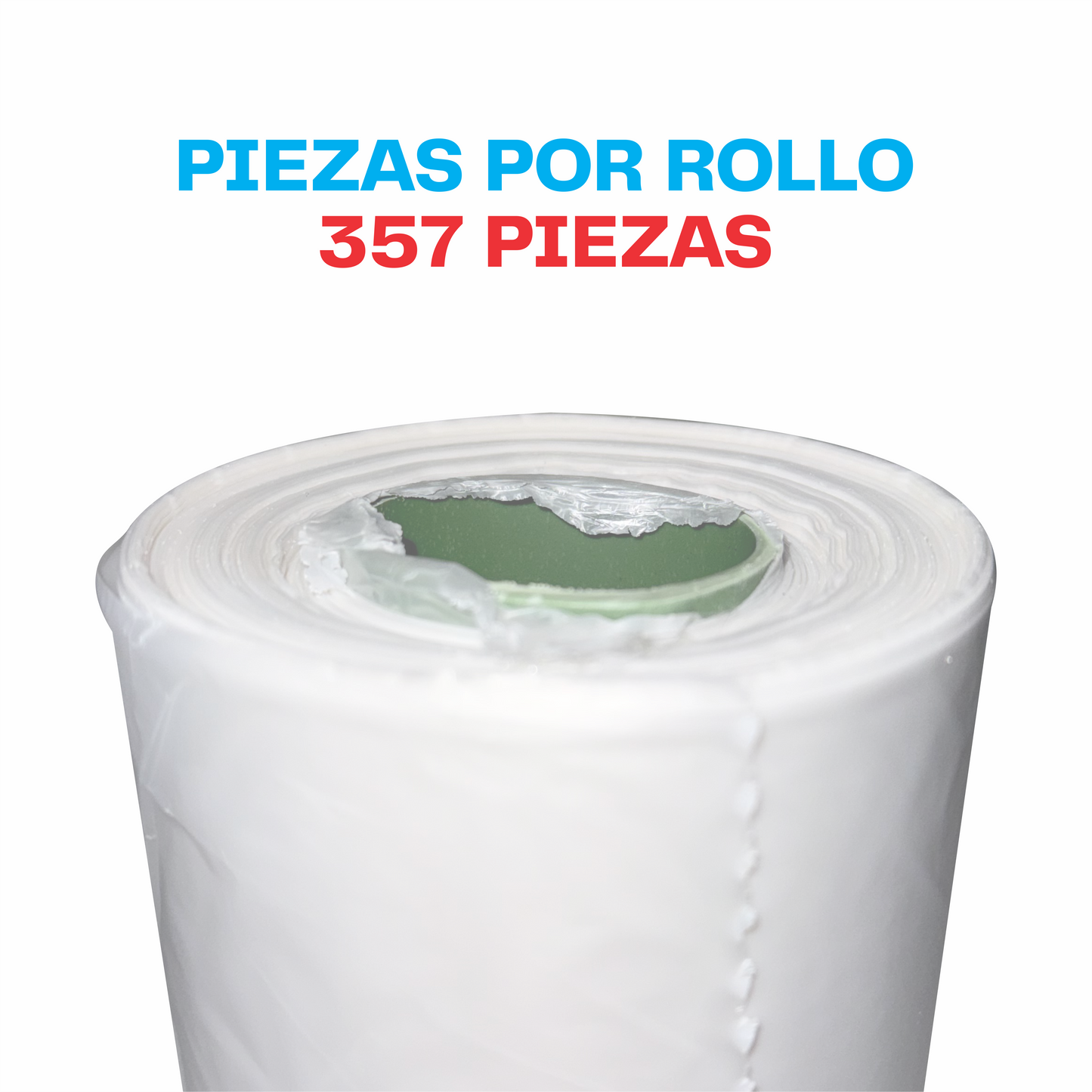 25x40cm Bolsa en rollo transparente