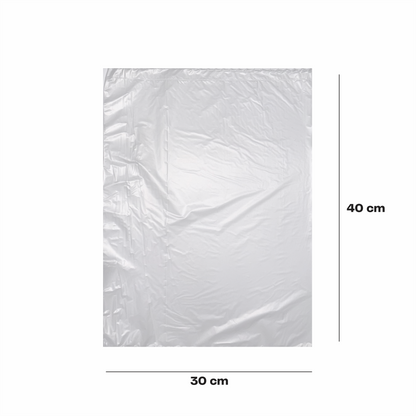 30x40cm Bolsa en rollo transparente