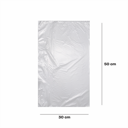 30x50cm Bolsa en rollo transparente