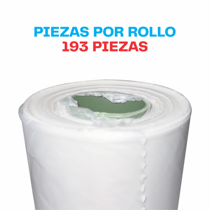 30x50cm Bolsa en rollo transparente