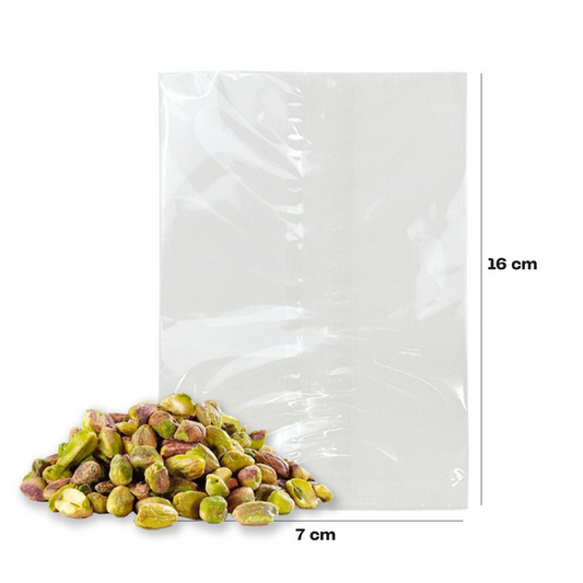 7x16cm Bolsa grado alimenticio