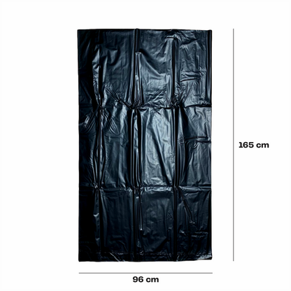 95x165cm Bolsa negra
