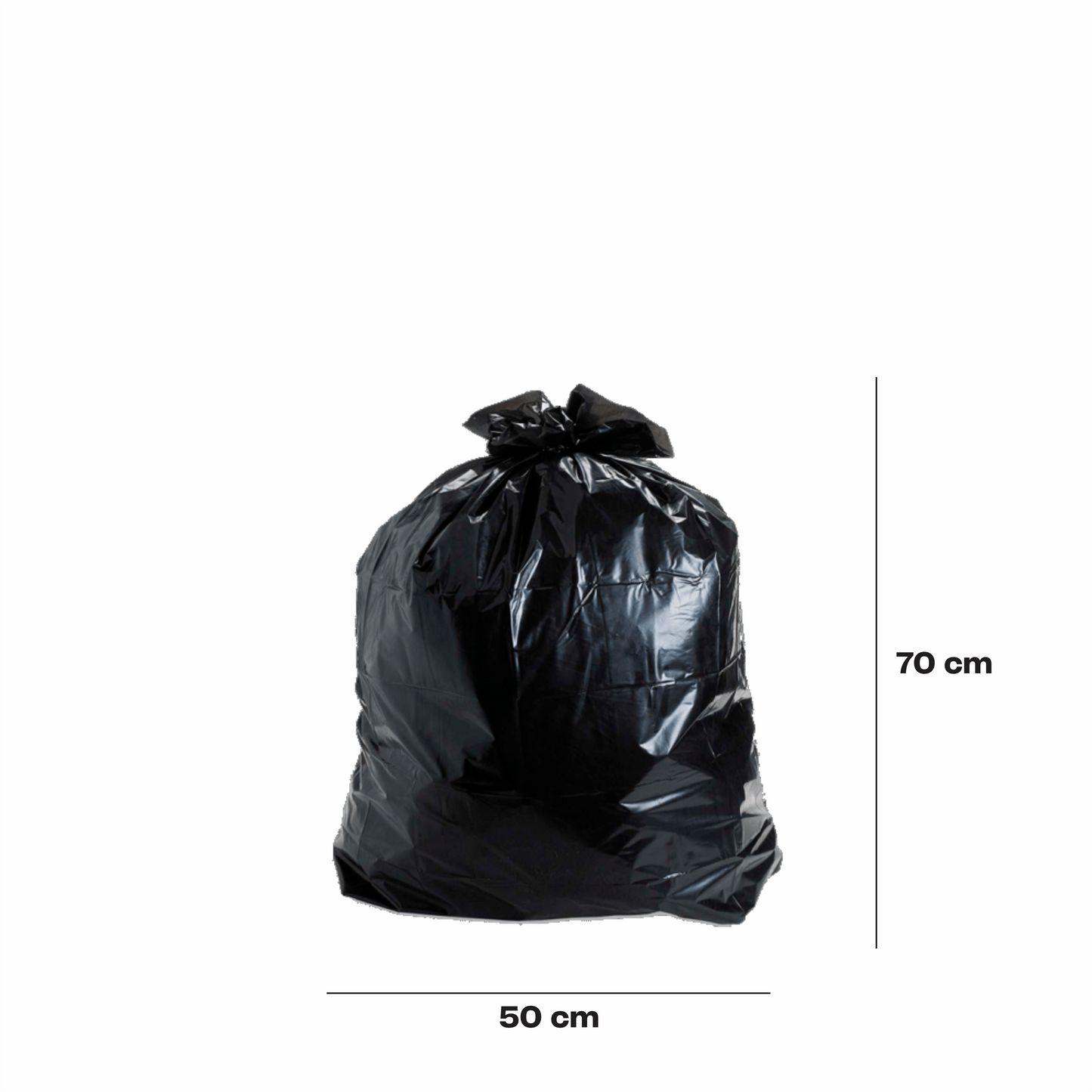 50x70cm Bolsa negra