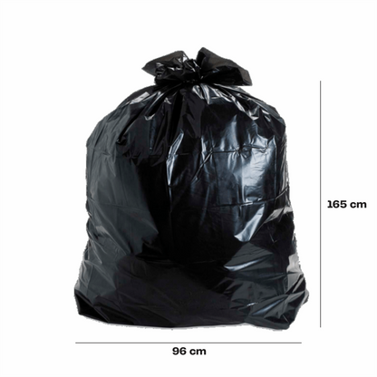 95x165cm Bolsa negra