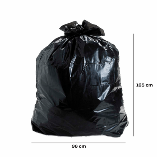 95x165cm Bolsa negra