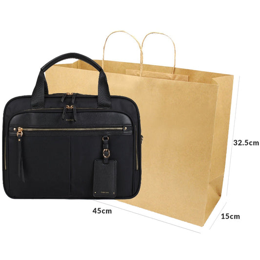 45x15x32.5cm Bolsa kraft natural horizontal jumbo
