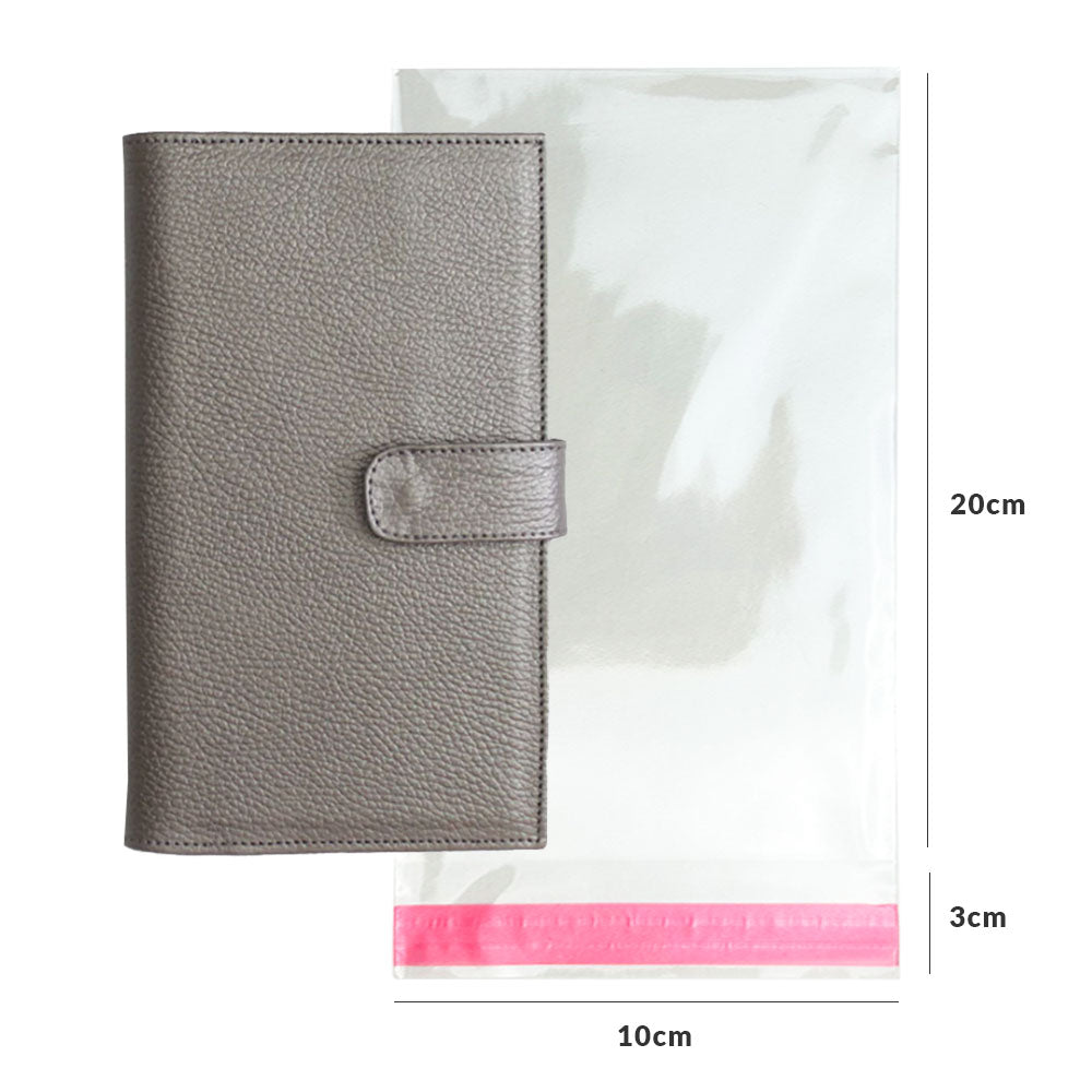 10x20+3cm Bolsa de celofan con adhesivo
