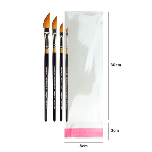 8x30+3cm Bolsa de celofan con adhesivo