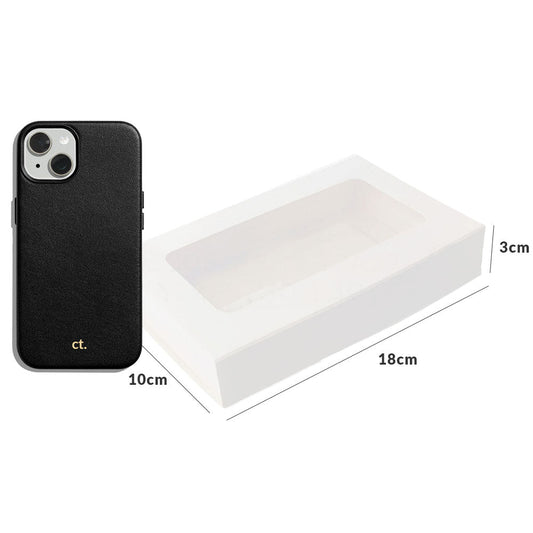 10x18x3cm Caja para case con ventana