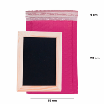 15x23+4cm Sobre burbuja fucsia