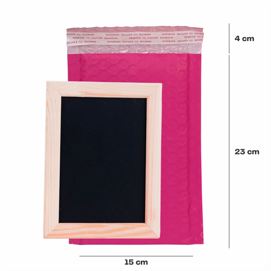 15x23+4cm Sobre burbuja fucsia