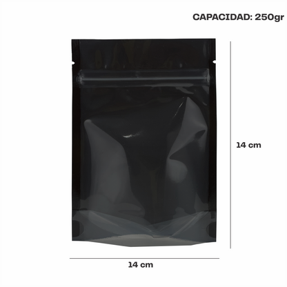 Chica Negro con Transparente (14x16x7.75)