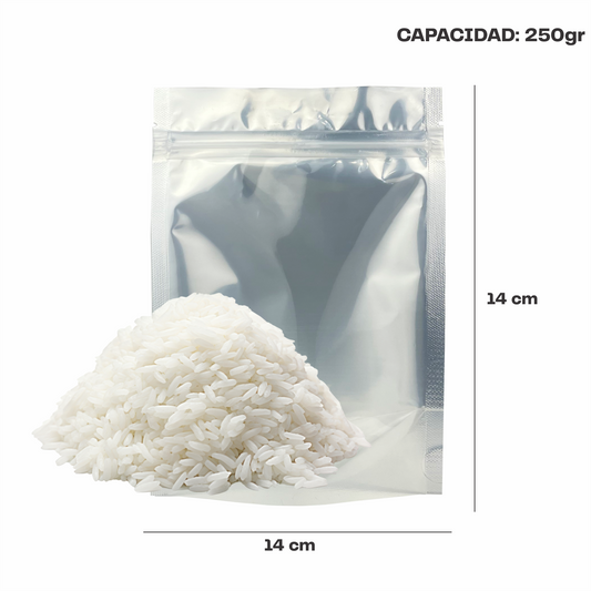Chica Plata con Transparente (14x16x7.75)