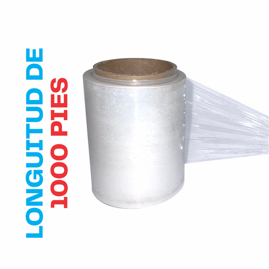 Strech film industrial 5" x 1000´ Cal. 60