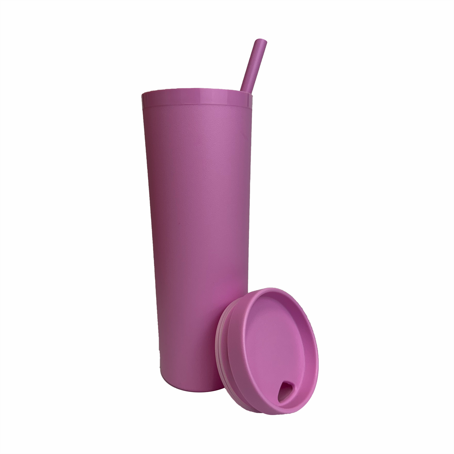 Vaso crush 20 oz. rosa pastel