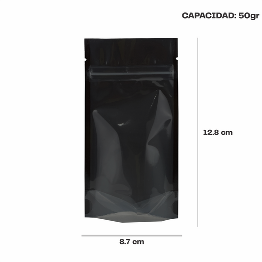 Extramini Negro con Transparente (8.7x12.8x4.5)